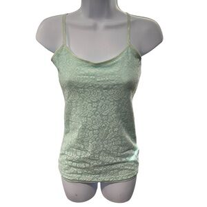 Perfect Cami Lace Tank Mint Green Small